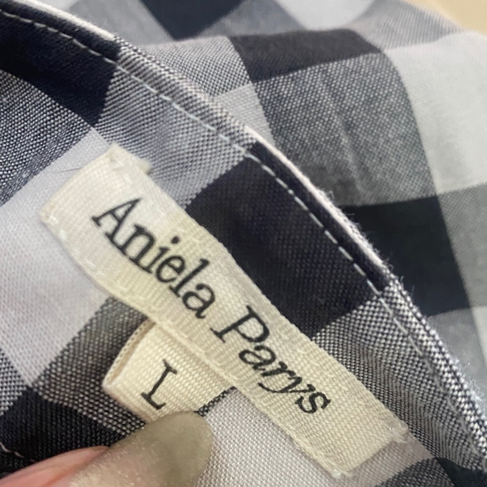 Aniela Parys L Enoke Checkered Trouser Pants - Picture 2 of 13